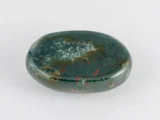 Certified Pitoniya Bloodstone 10.70 Ratti Back Surface Flat Base View