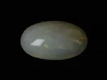 Ethiopian Fire Opal 6.61 Carat natural certified elongated oval cut loose gemstone with play-of-color