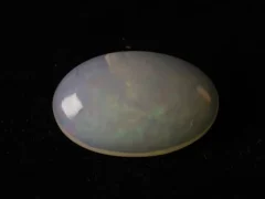 Ethiopian Fire Opal 7.94 Carat natural certified oval cut loose gemstone with play-of-color