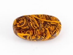 Natural Mariam Jasper 5.40 Carat Side Profile
