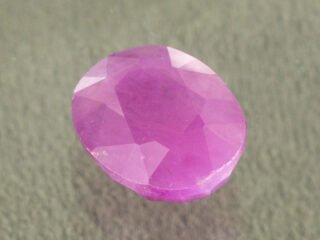 Natural African Ruby Manik 6.55 Carat main view red oval gemstone