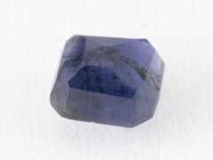 Bangkok neelam 2.85 carat square back view