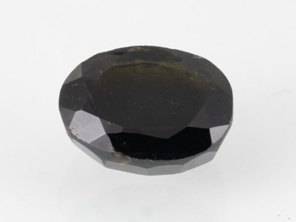 black tourmaline 5.88 carat side profile depth 6.5mm
