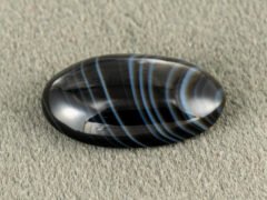 Natural Sulemani Hakik 10.22 Carat Agate Stone main view with natural banding