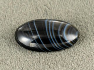 Natural Sulemani Hakik 10.22 Carat Agate Stone main view with natural banding