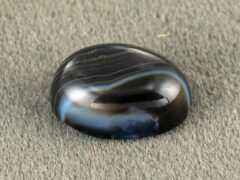 Natural Sulemani Hakik 7.11 Carat Agate Stone main view with natural banding