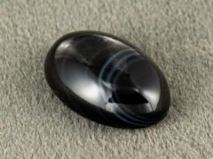 Natural Sulemani Hakik Agate Stone 8.22 Carat side profile