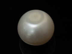 Cultured Pearl Moti 10.91 carat back view rounded surface