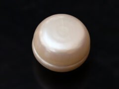 Cultured Pearl Moti 5.24 carat back view rounded shape
