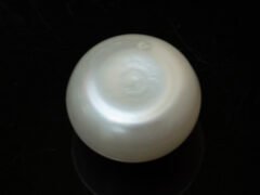 Cultured Pearl Moti 8.99 carat back view rounded surface