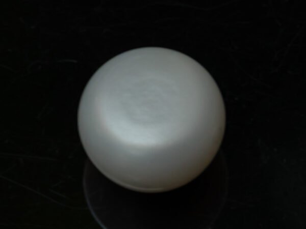 Cultured Pearl Moti 9.33 carat back view rounded surface