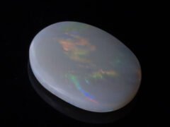 Australian Fire Opal Stone 3.42 carat front view
