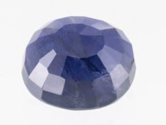 Iolite Stone Neeli 10.16 carat back view oval mixed cut