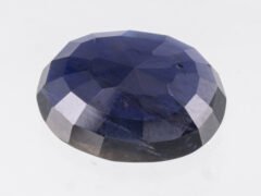 Iolite Stone Neeli 11.31 carat back view oval mixed cut