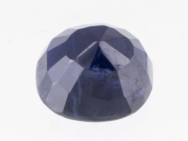 Iolite Stone Neeli 5.24 carat back view oval mixed cut