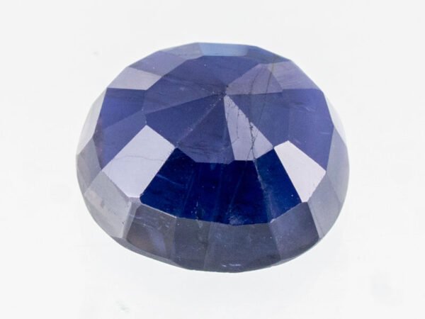 Iolite Stone Neeli 5.56 carat back view oval mixed cut