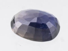 Iolite Stone Neeli 5.57 carat back view oval mixed cut