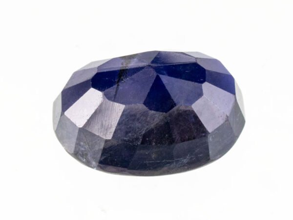 Iolite Stone Neeli 5.62 carat back view oval mixed cut