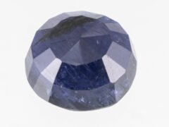 Iolite Stone Neeli 5.86 carat back view oval mixed cut