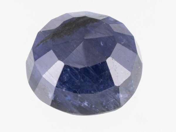 Iolite Stone Neeli 5.86 carat back view oval mixed cut