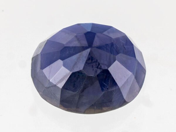 Iolite Stone Neeli 6.26 carat back view oval mixed cut