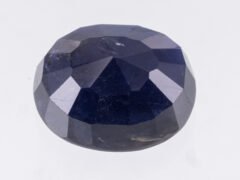 Iolite Stone Neeli 7.26 carat back view oval mixed cut