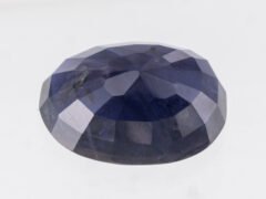 Iolite Stone Neeli 8.65 carat back view oval mixed cut