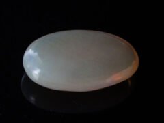 Australian Fire Opal Stone 6.88 carat close up view