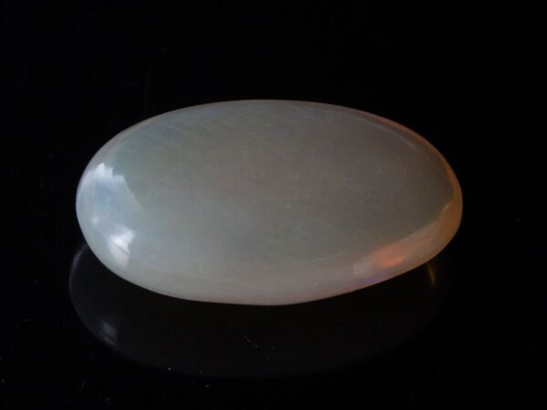 Australian Fire Opal Stone 6.88 carat close up view