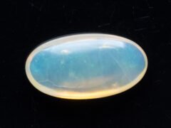 Australian Fire Opal Stone 6.83 carat close up view