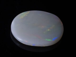 Australian Fire Opal Stone 3.42 carat top view