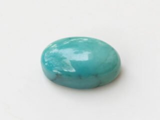 American Firoza (Turquoise) Stone 6.96 Carat (7.65 Ratti) Oval Shape