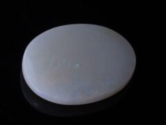 Australian Fire Opal Stone 3.42 carat close up view