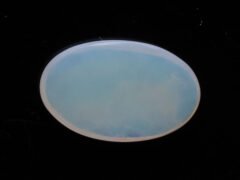 Australian Fire Opal Stone 2.59 carat close up view