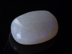 Australian Fire Opal Stone 3.5 carat close up view