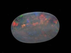 Australian Fire Opal Stone 2.99 carat close up view