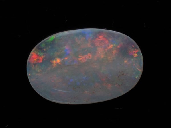 Australian Fire Opal Stone 2.99 carat close up view