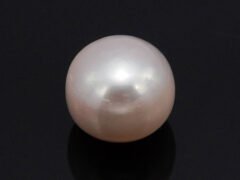 Cultured Pearl Moti 5.72 carat back view rounded surface