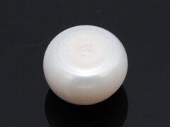 Cultured Pearl Moti 5.83 carat back view rounded surface