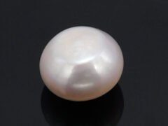 Cultured Pearl Moti 5.94 carat back view rounded surface