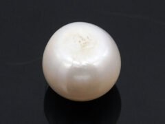 Cultured Pearl Moti 6.13 carat back view rounded surface