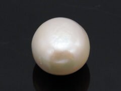 Cultured Pearl Moti 6.24 carat back view rounded surface
