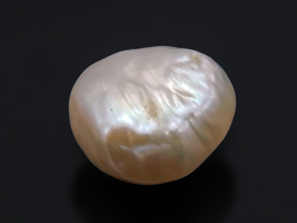 Keshi Pearl Moti 4.94 carat back view baroque surface