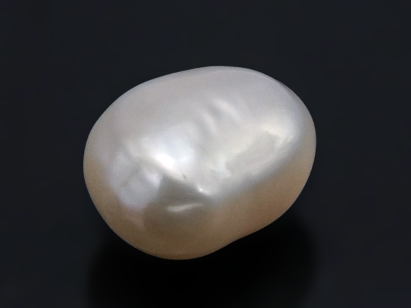 Keshi Pearl Moti 5.37 carat back view baroque surface