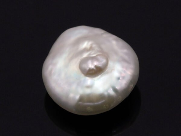 Keshi Pearl Moti 5.25 carat back view irregular baroque surface