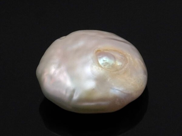 Keshi Pearl Moti 5.30 carat back view irregular baroque surface