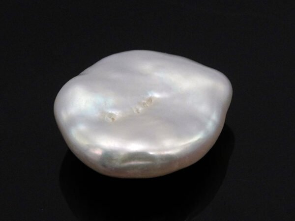 Keshi Pearl Moti 5.41 carat back view irregular baroque surface