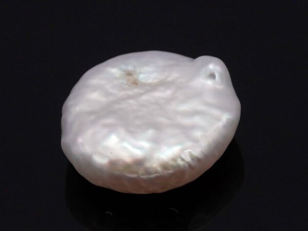 Keshi Pearl Moti 5.67 carat back view irregular baroque surface