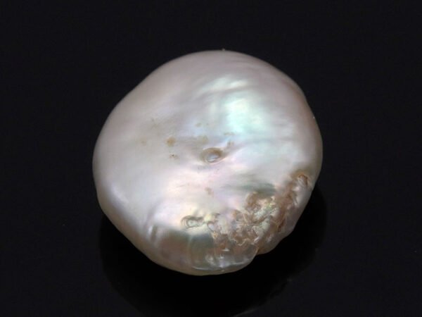 Keshi Pearl Moti 5.70 carat back view irregular baroque surface