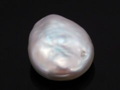 Keshi Pearl Moti 5.92 carat back view irregular baroque surface